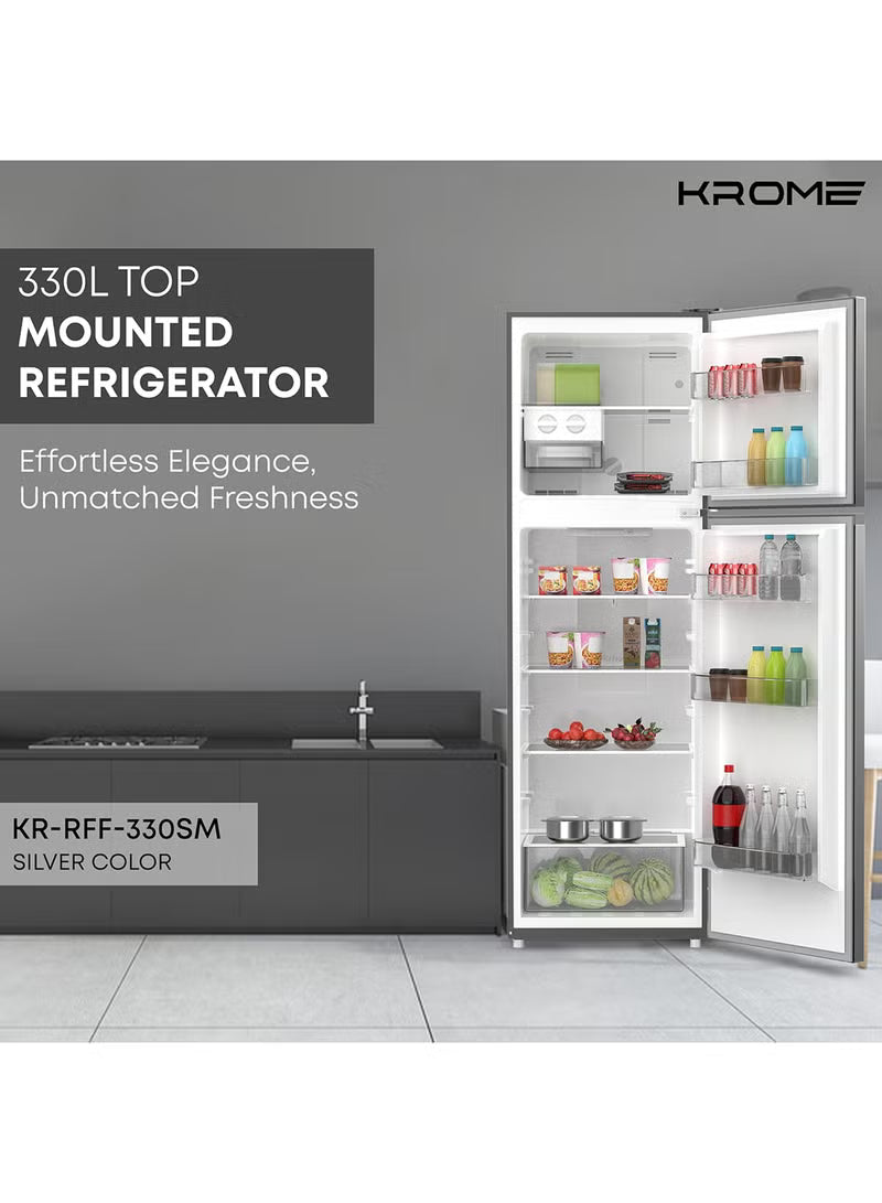 Krome 330L Double Door KR-RFF330SM