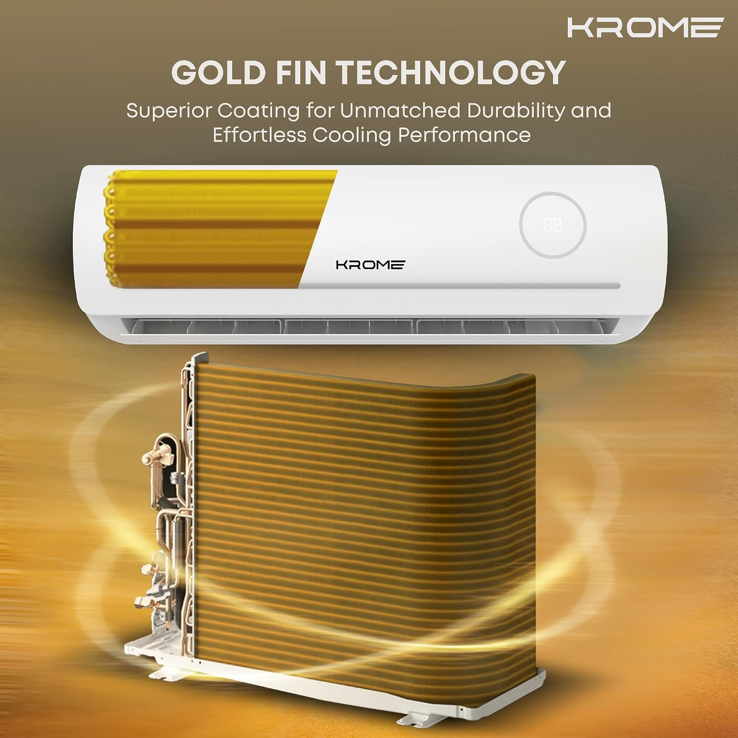 Krome 1.5 Ton Split Air Conditioner with Advanced