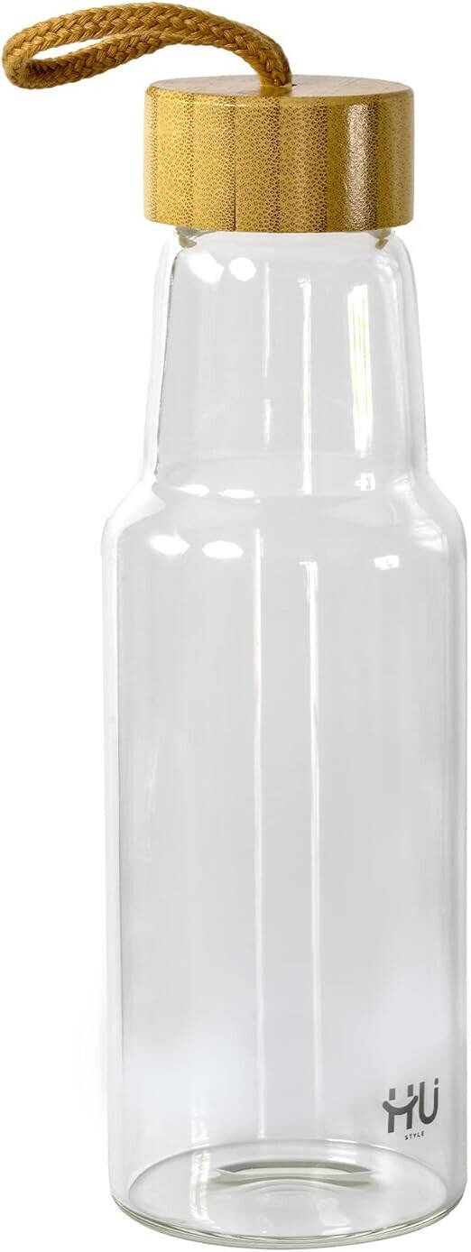 HU GLASS BOTTLE  DURABLE AND EASY TO CLEAN HST-1002
