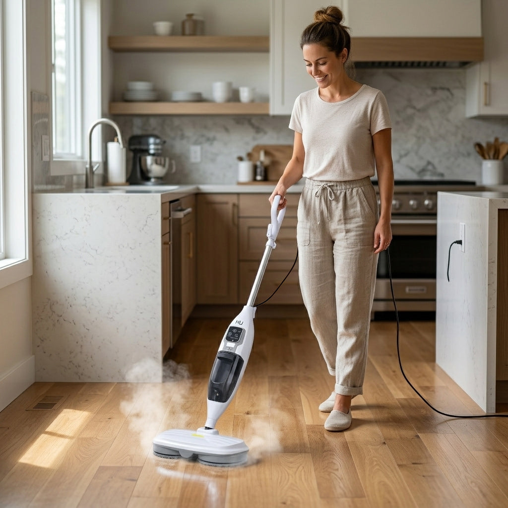 HU ELECTRIC STEAM MOP  CLEANING HHO-1001
