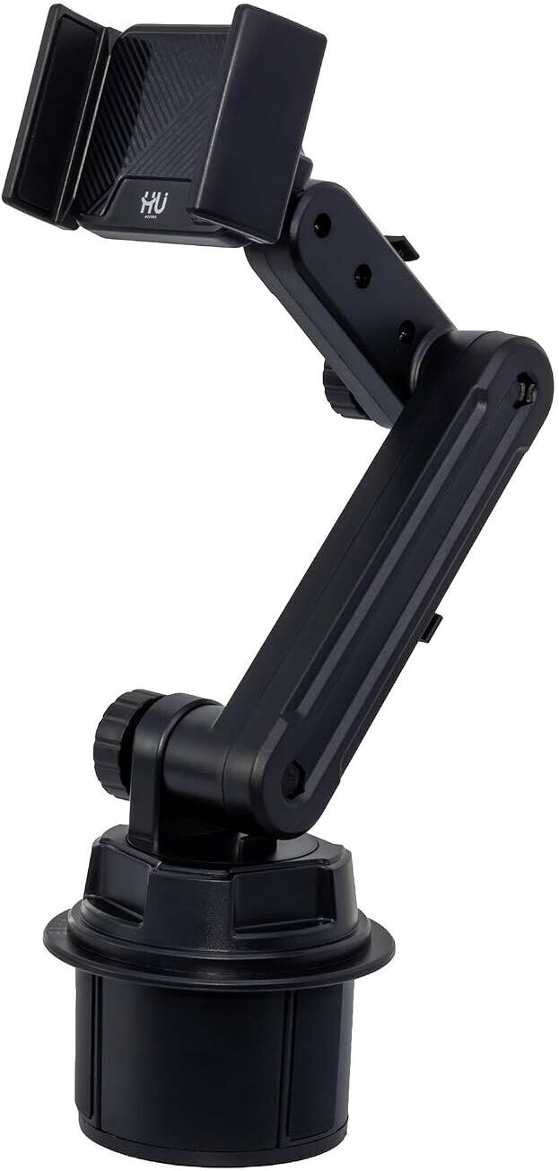 HU Access Car Phone Holder that attaches to the cup holder HAC-1035 with 360° rotation
