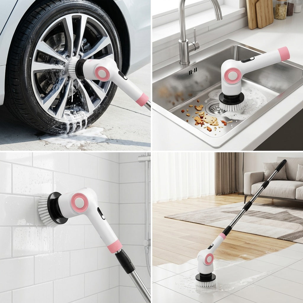 HU ELECTRIC SPIN SCRUBBER 11 IN 1 HHO-1005