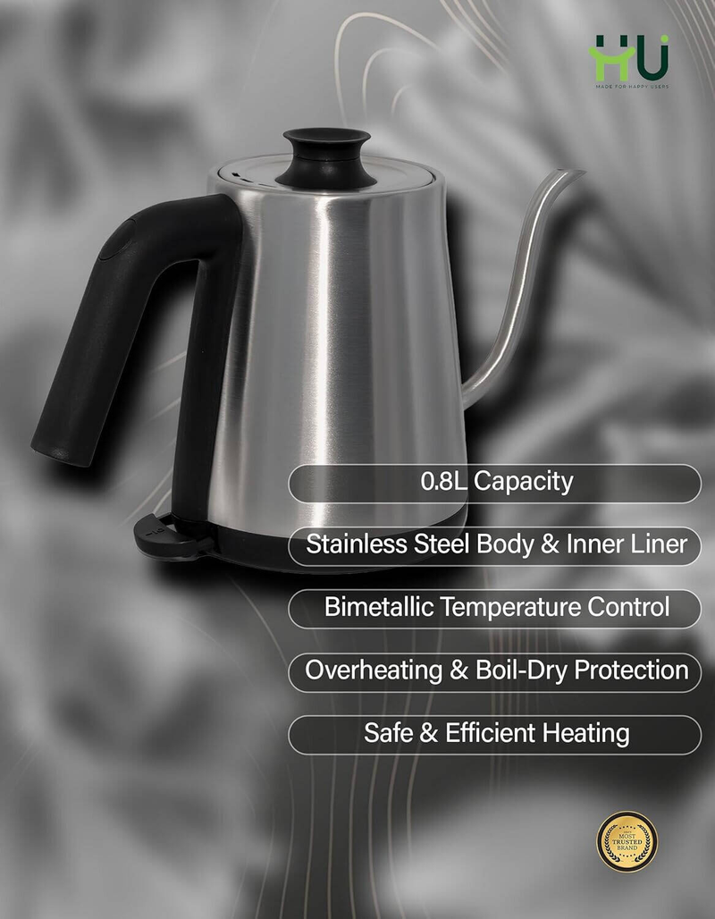 HU GOOSENECK ELECTRIC KETTLE HKI-1007