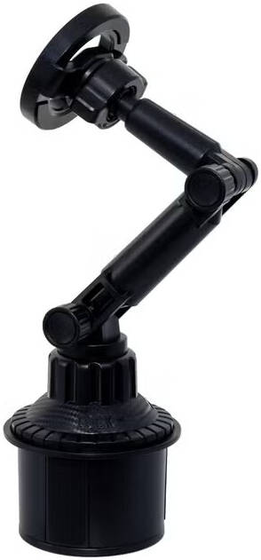 HU MagSafe Magnetic Car Phone Holder, with Strong Adhesive Base, One-Hand Adjustable Base and 4-Way Black | HAC-1037