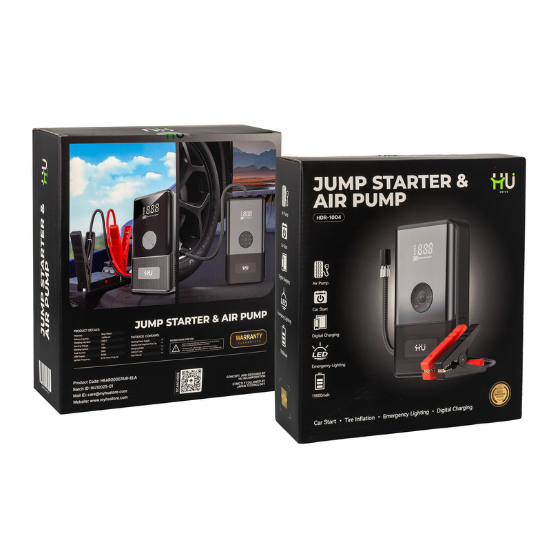HU JUMP STARTER AND AIR PUMP HDR-1004