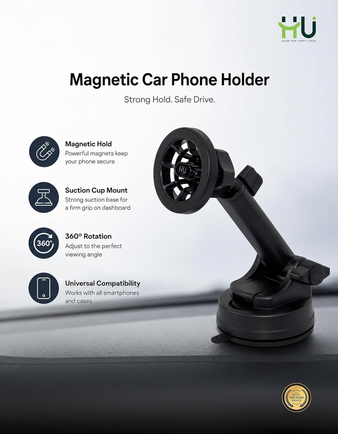 HU MAGNET HOLDER HAC-1040