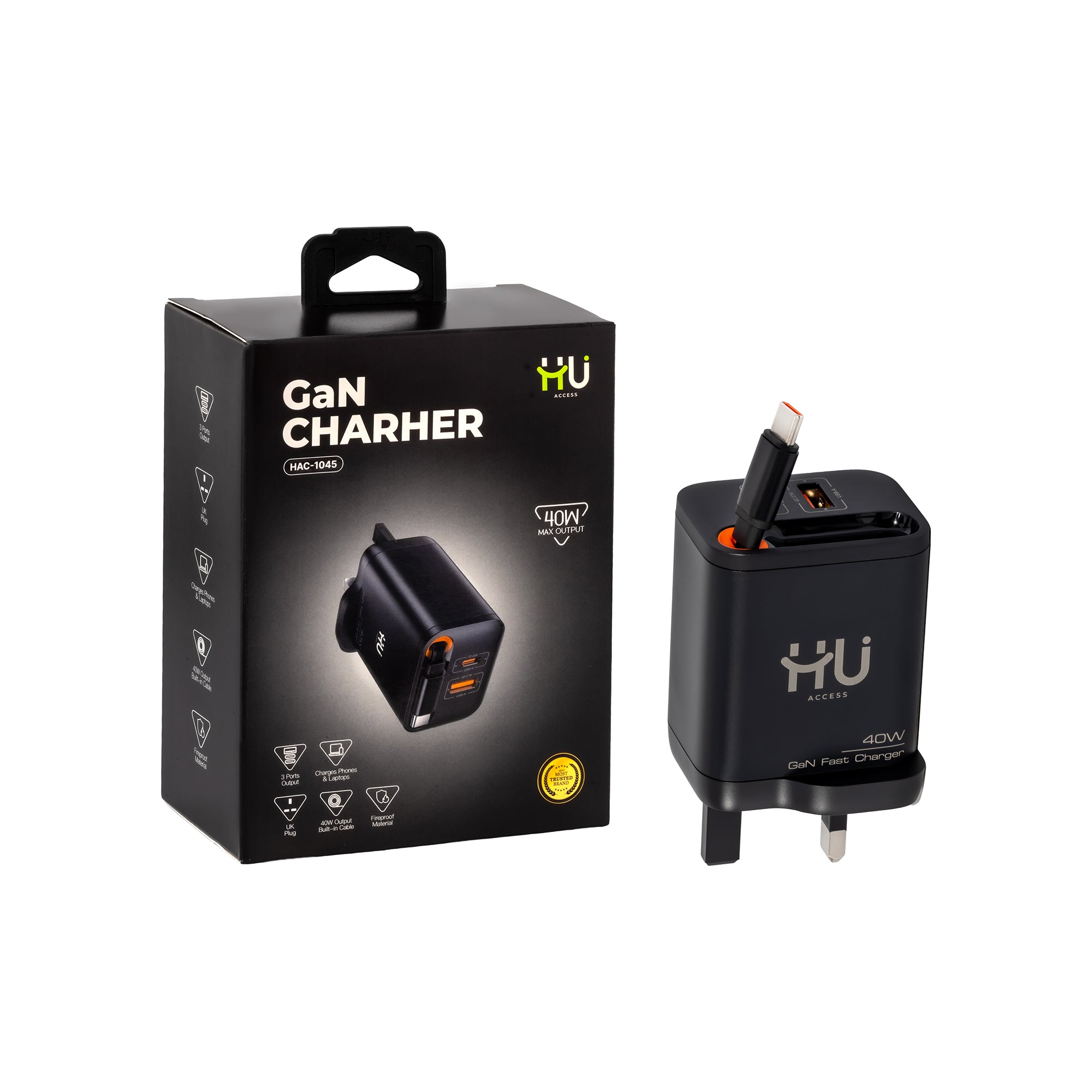 HU GAN CHARHER 40W HAC-1045
