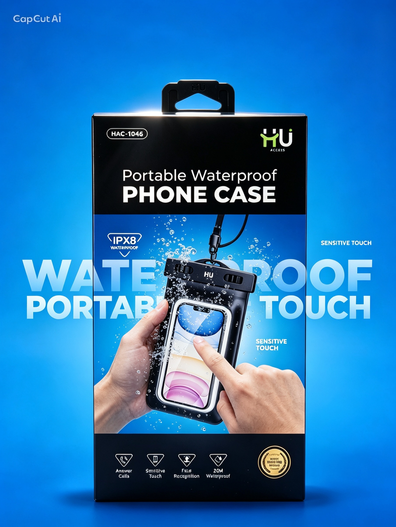 HU Portable IPX8 Waterproof Phone Case - HAC-1046