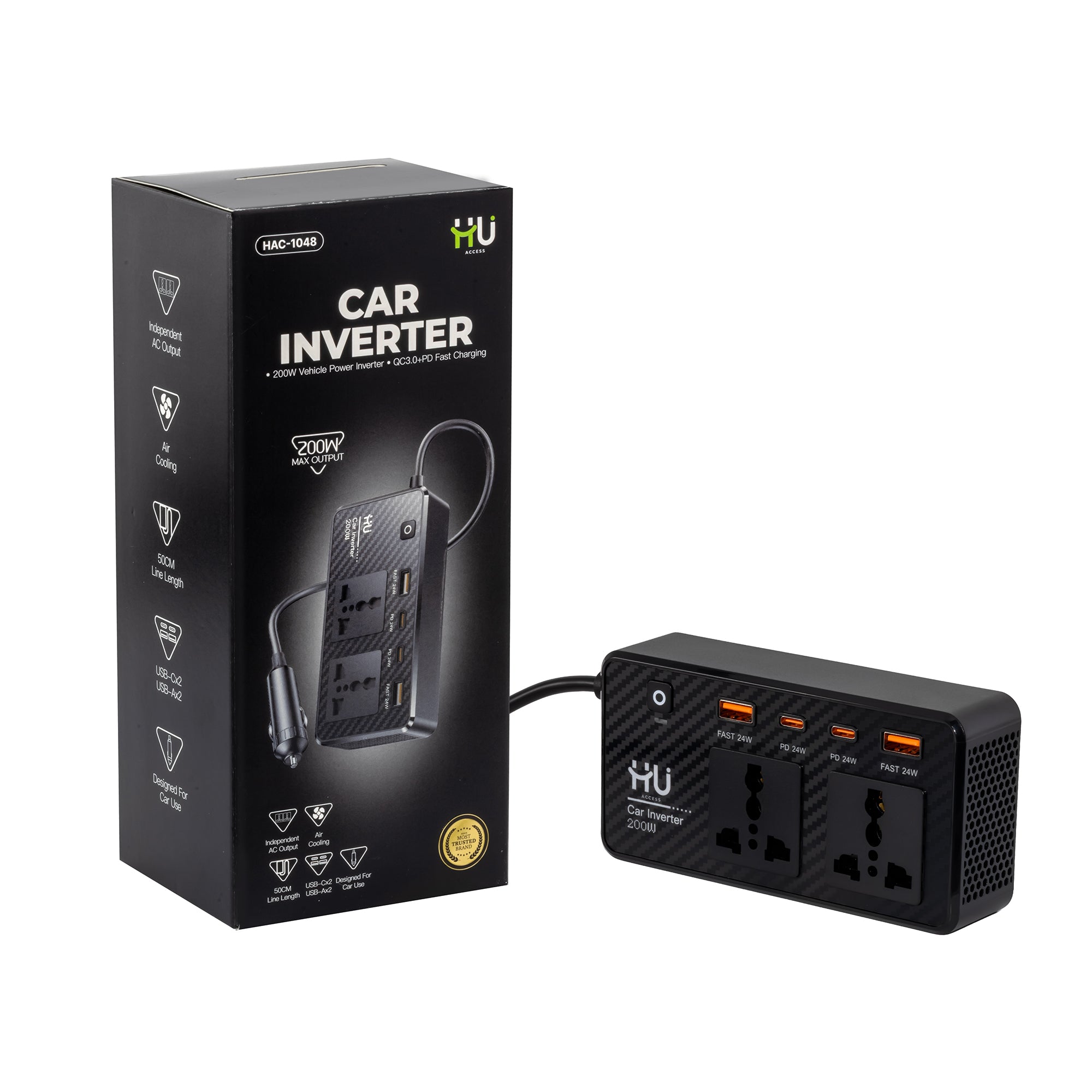 HU CAR INVERTER HAC-1048
