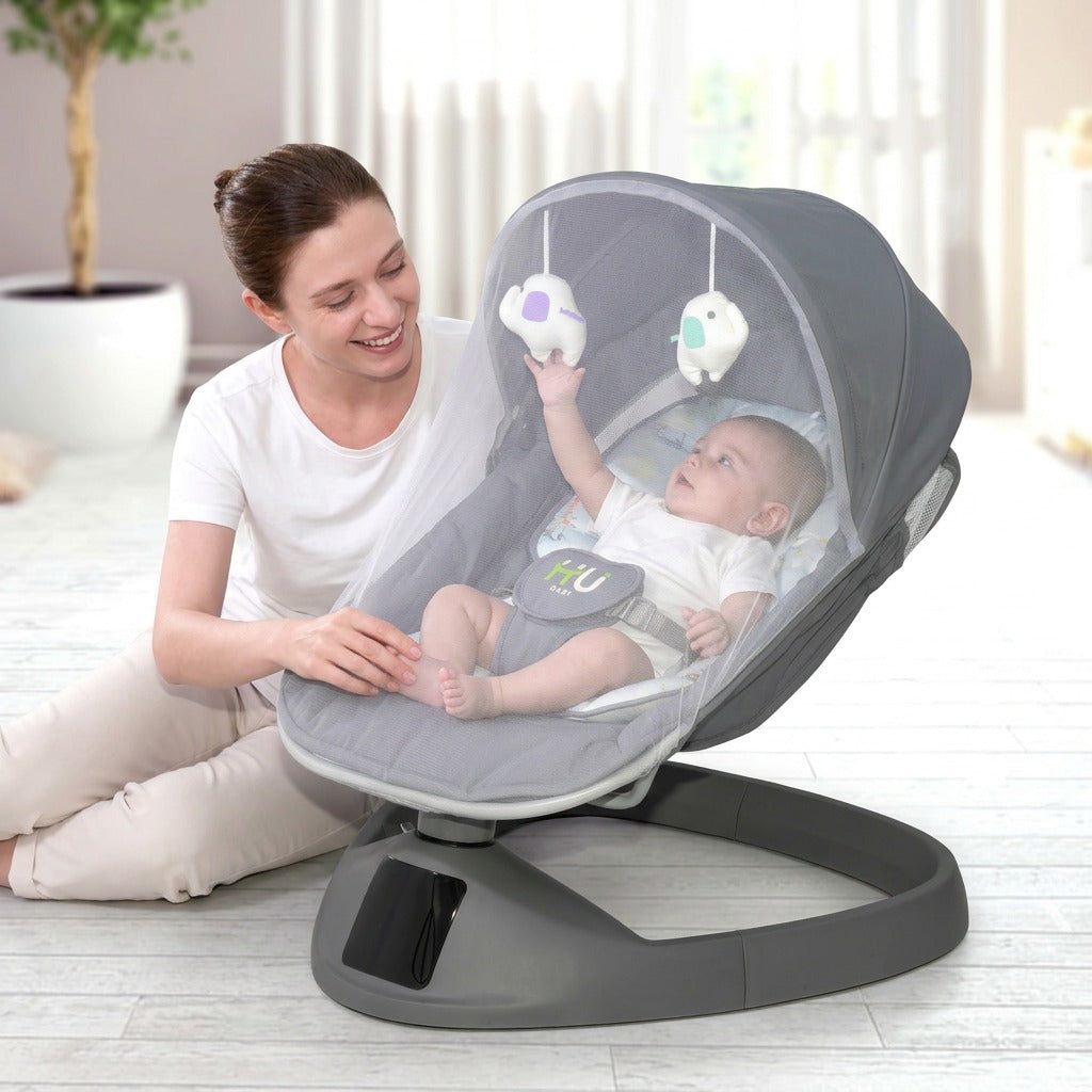 HU DELUEXE BABY SWING CLASSIC 4 IN 1 HBA-1001