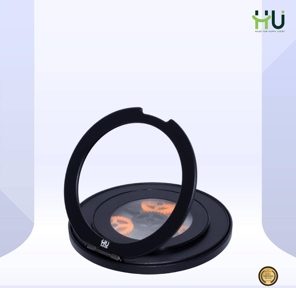 HU SNAP. HOLD .GO ULTRA THIN AND STRONG HAC-1052 (Black)