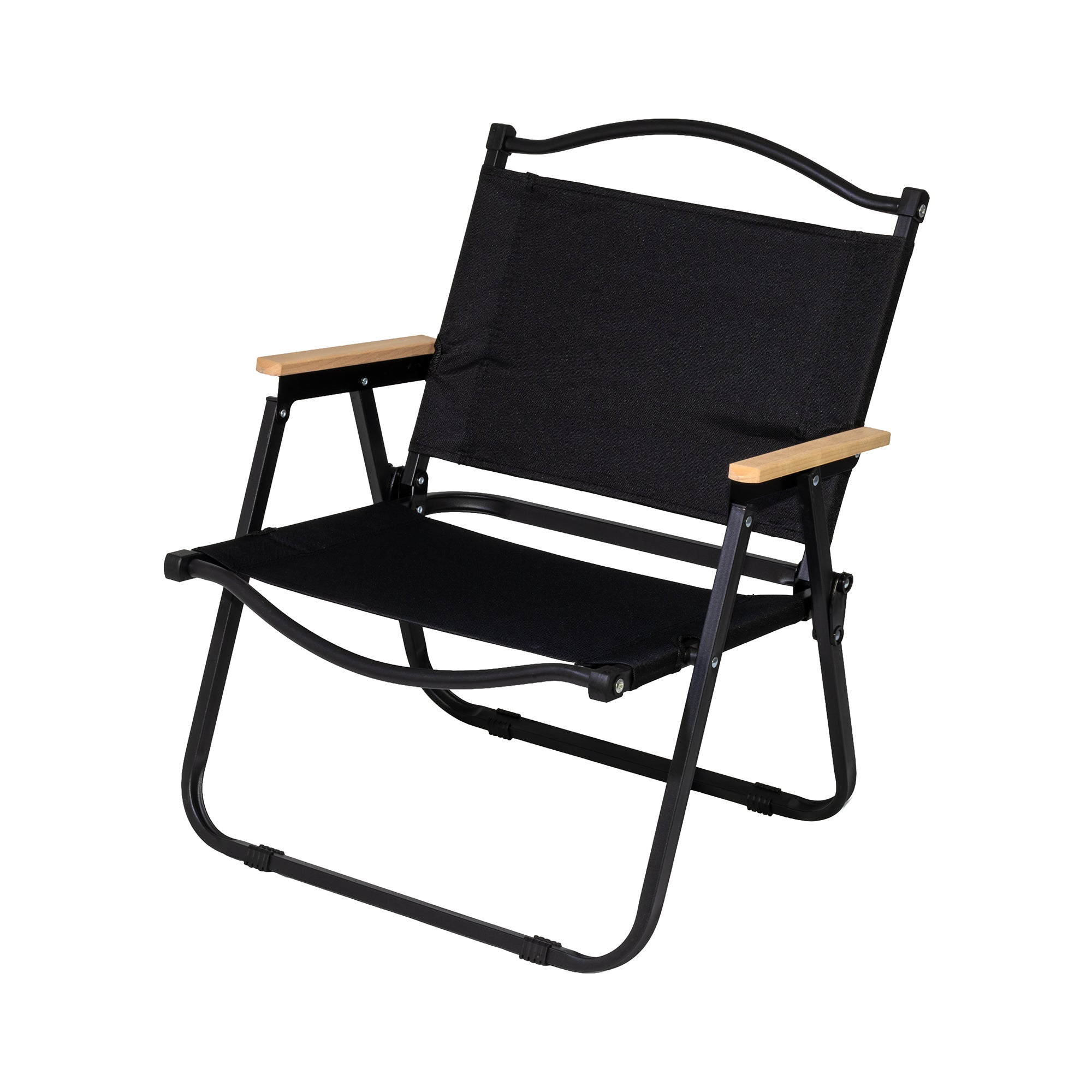 HU KERMIT CHAIR EASY FOLD &CAEERY HTO-1014 Black
