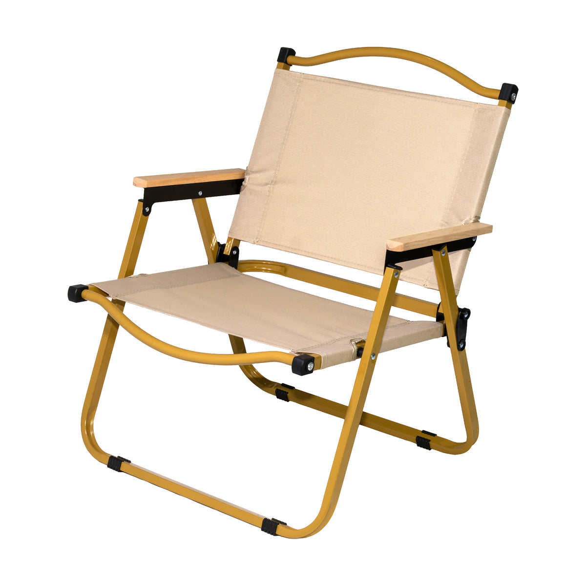 HU FOLDING CHAIR BEIGE  HTO-1015