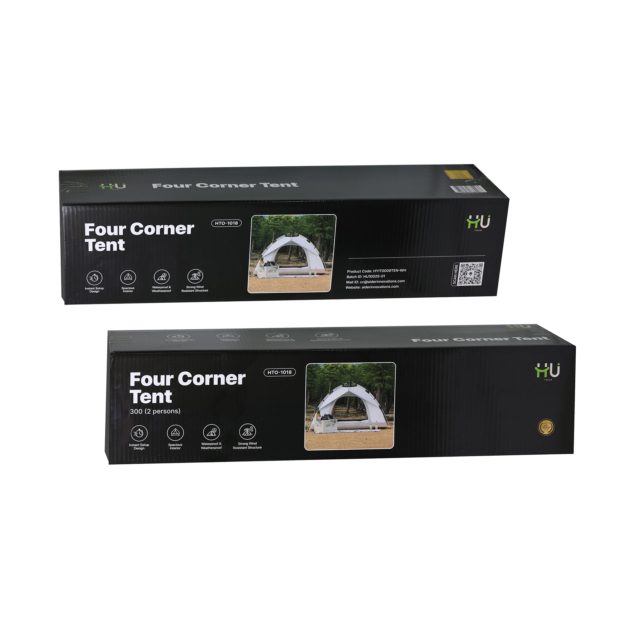 HU FOUR CORNER TENT 2 PERSON HTO-1018