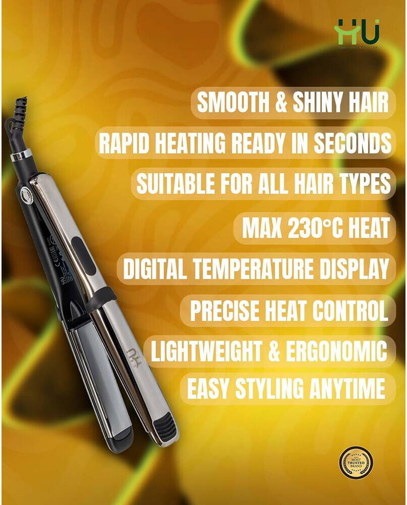 HU HAIR STRAIGHTNER 230*C MAX HSM-1036