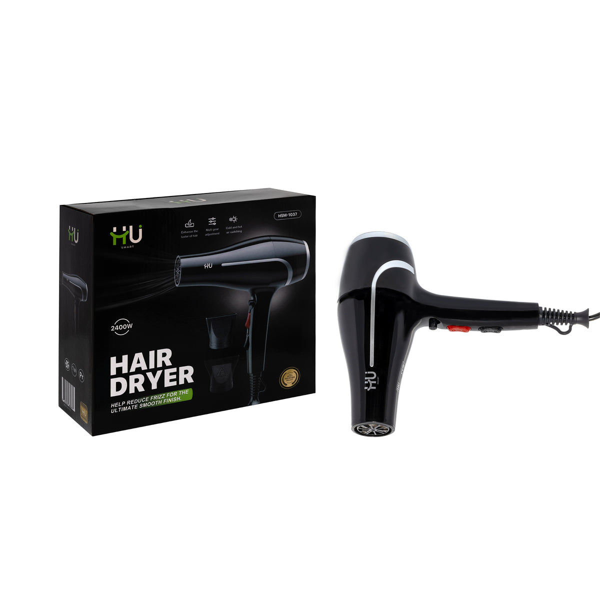 HU HAIR DRYER 2400W HSM-1037