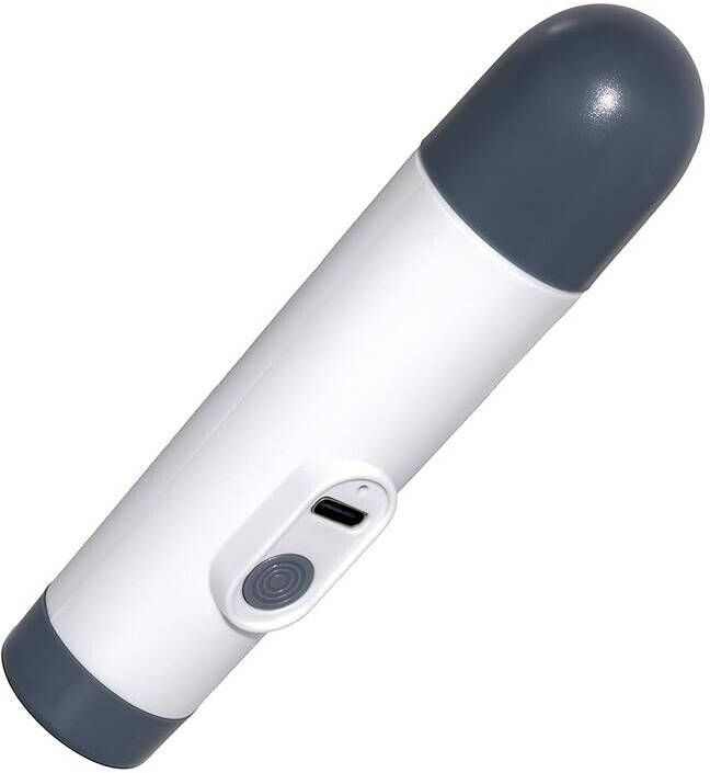 HU LED FLASHLIGHT WITH MASSAGER HSM-1043
