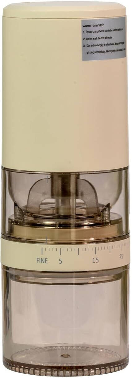 HU ELECTRIC COFFEE GRINDER  ADJUSTABLE GRIND SETTING HKI-1008