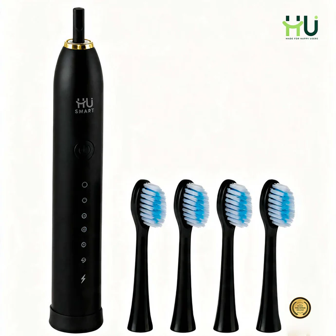 HU ELECTRIC TOOTHBRUSH  SIX GEAR MODE BLK HSM-1044