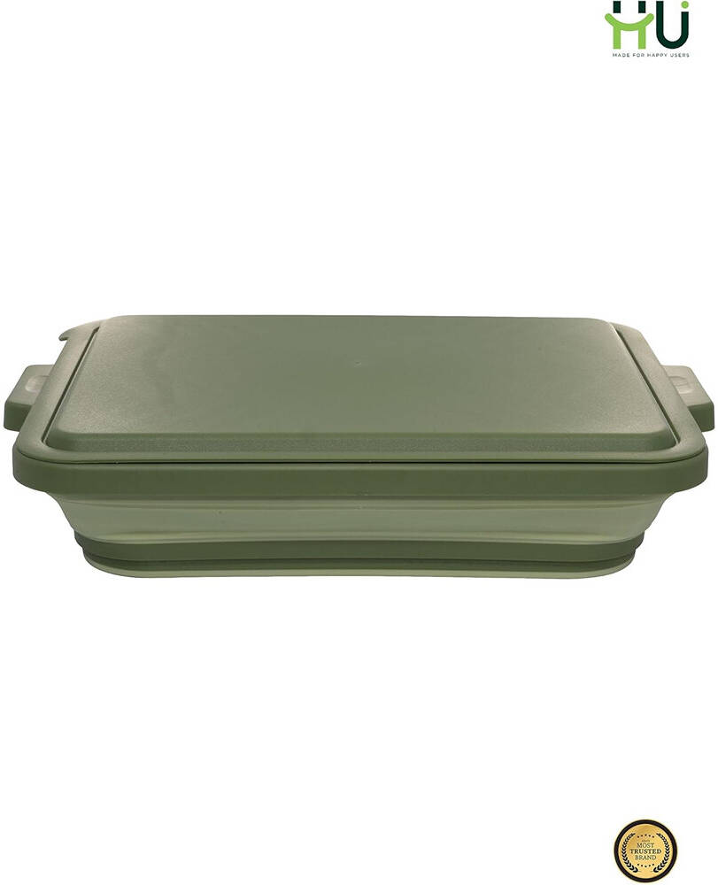 HU HKI-1009 BBQ OUTDOOR SUPPLIES-  4-IN-1 EXPANDABLE PREP&SERV  (Green)