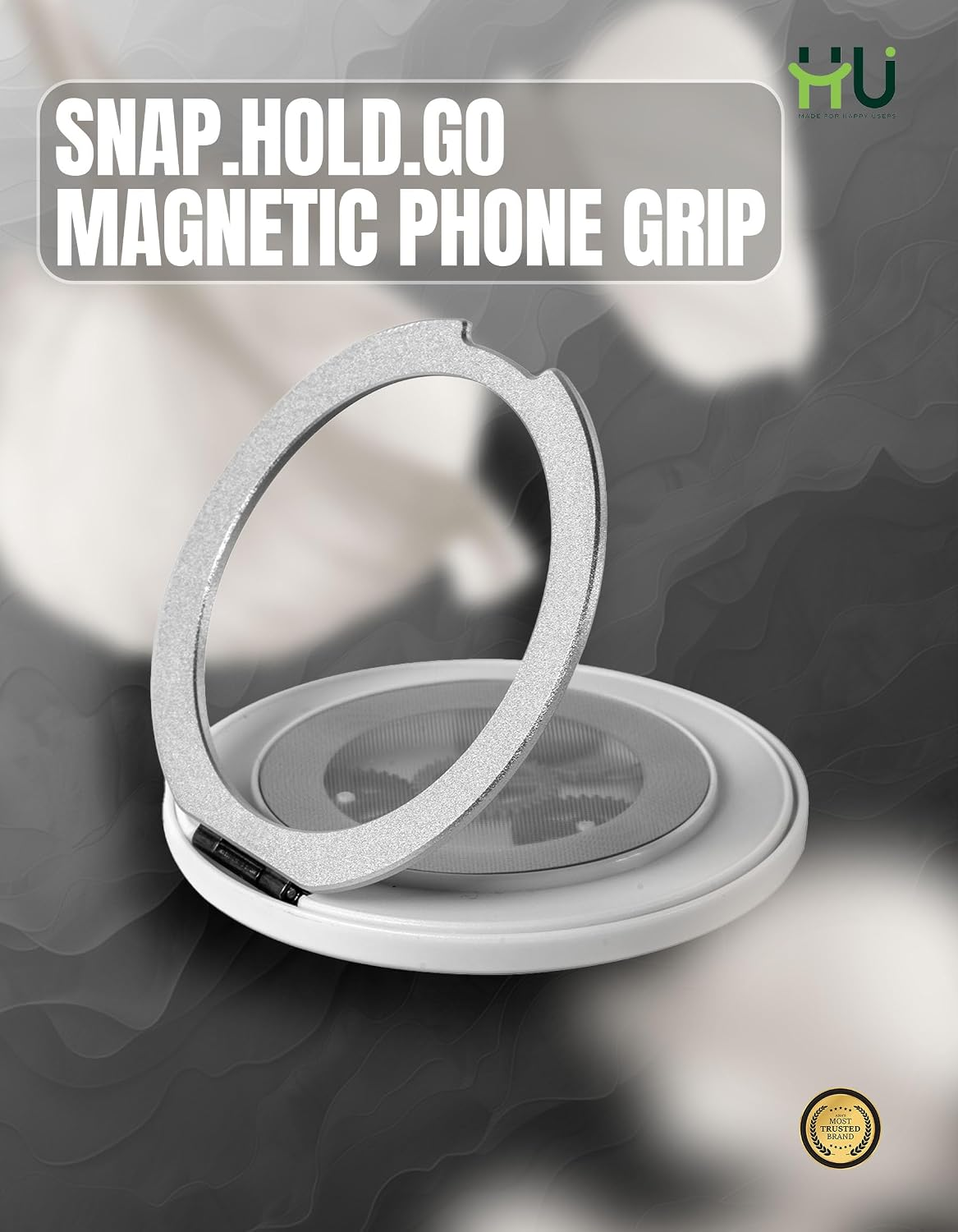 HU SNAP. HOLD .GO ULTRA THIN AND STRONG HAC-1052 (SILVAR)