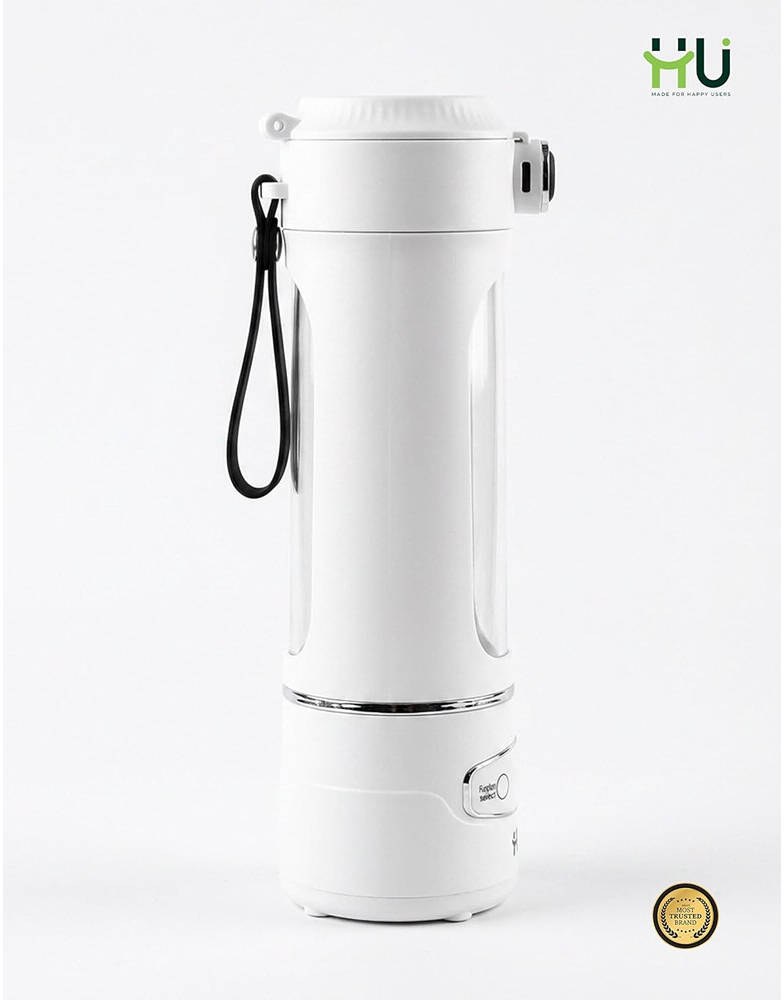 HU PORTABLE JUICER CUP  600 ML, WIRELESS PORTABILITY HSM-1019