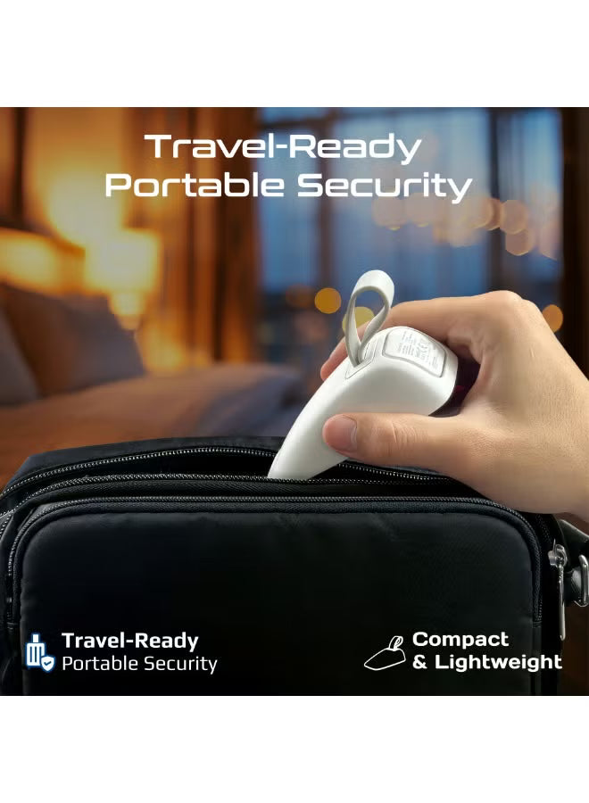 PROMATE DoorShield مانع الباب مع إنذار أمني بنظامين