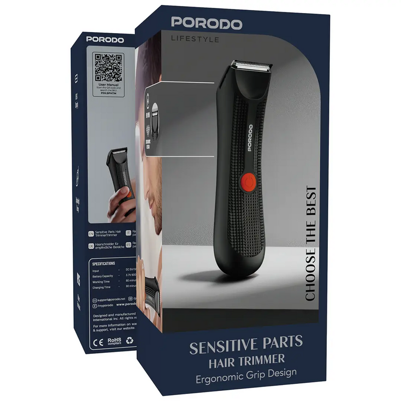 Porodo LifeStyle Private Hair Trimmer 14500mAhBlack