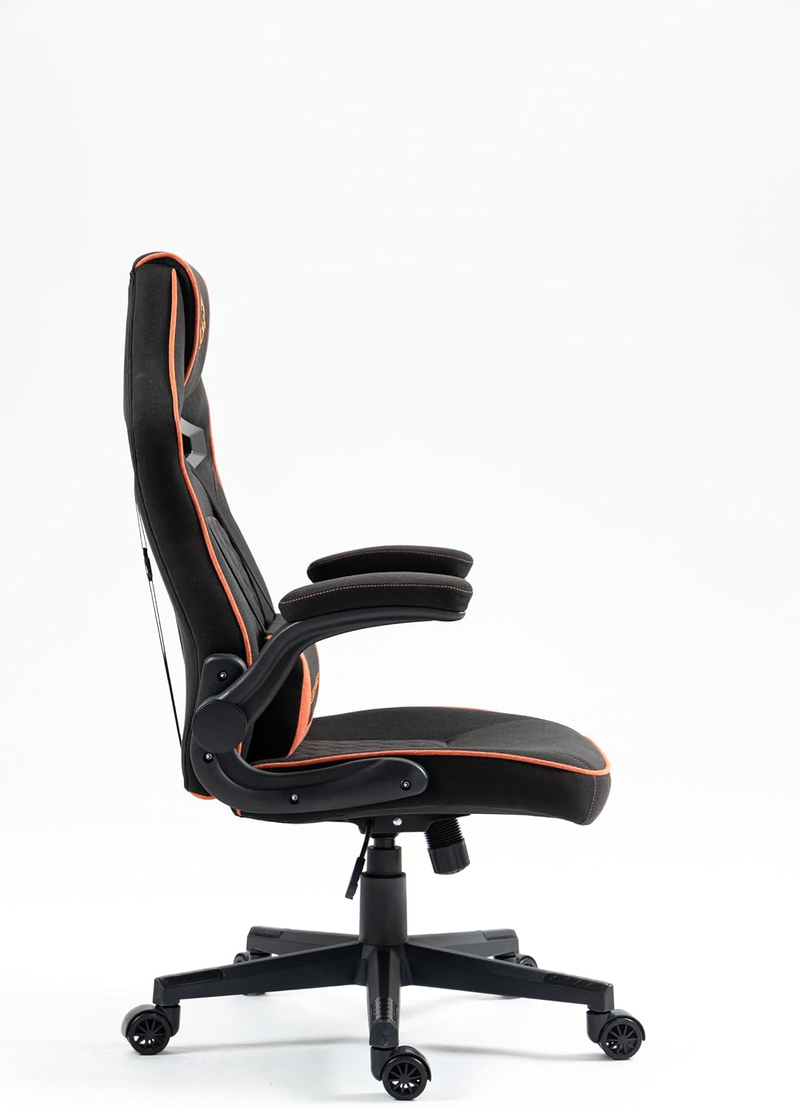 Porodo Gaming Chair with Fabric Covered Cushion and Class3 100Mm Gas Lift