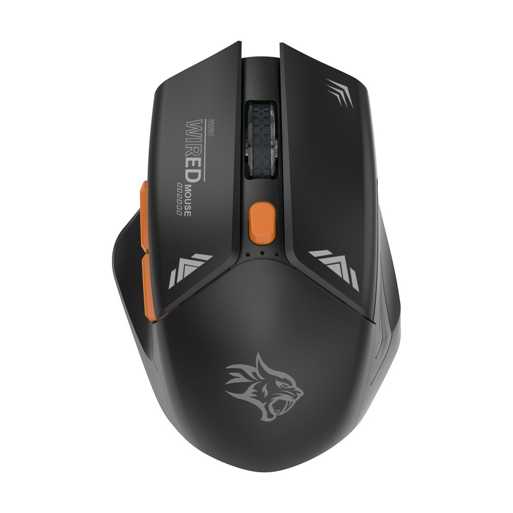 Porodo Gaming 2in1 2.4G Wireless Mouse DPI 1600