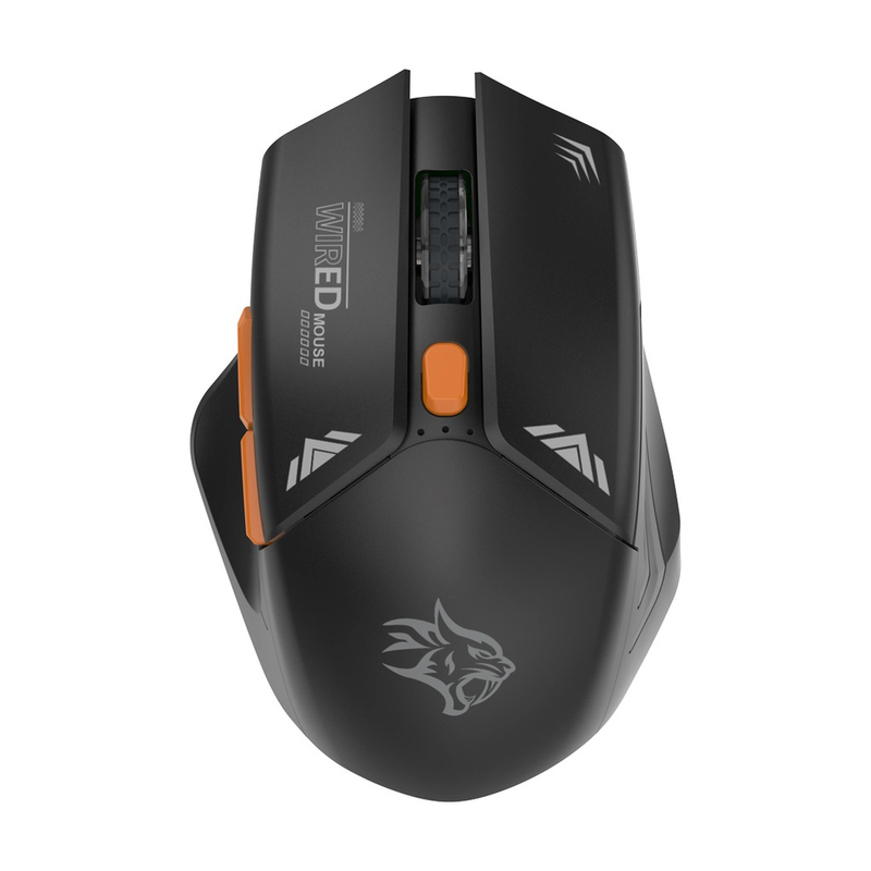 Porodo Gaming 2in1 2.4G Wireless Mouse DPI 1600