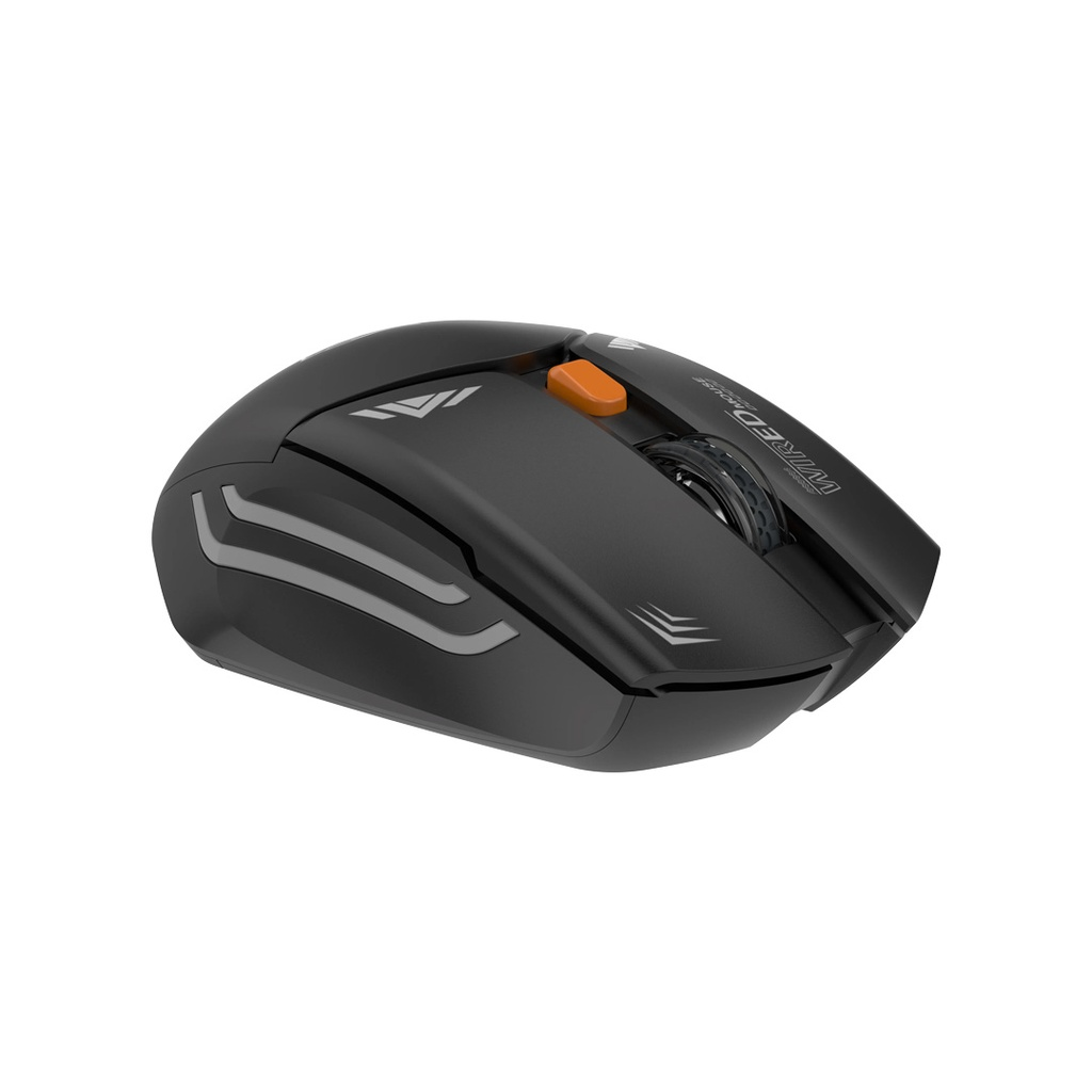 Porodo Gaming 2in1 2.4G Wireless Mouse DPI 1600