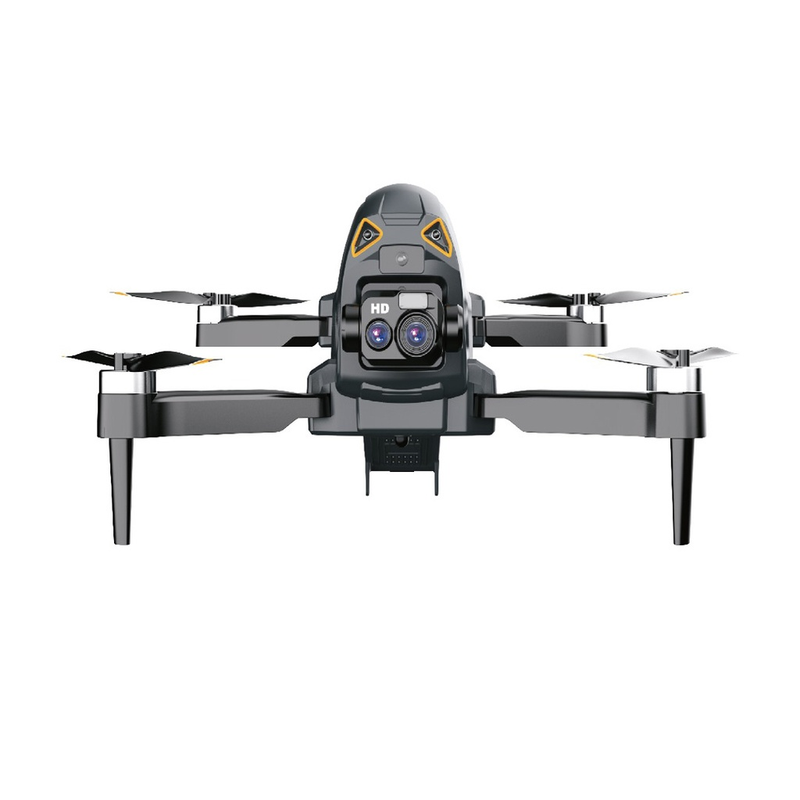 Porodo AeroVision RC Drone with Electric Regulation Dual Camera- Black