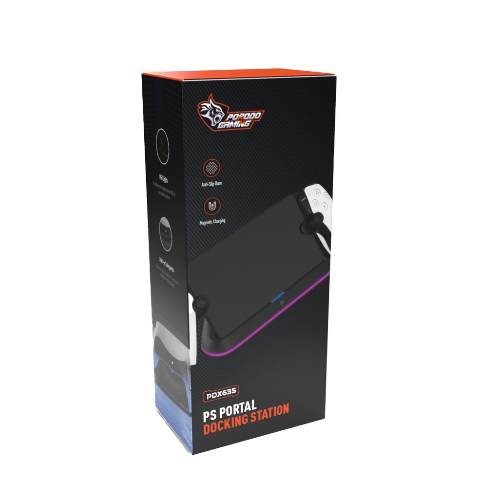 Porodo Gaming PlayStation Portal Charging Dock - Balck