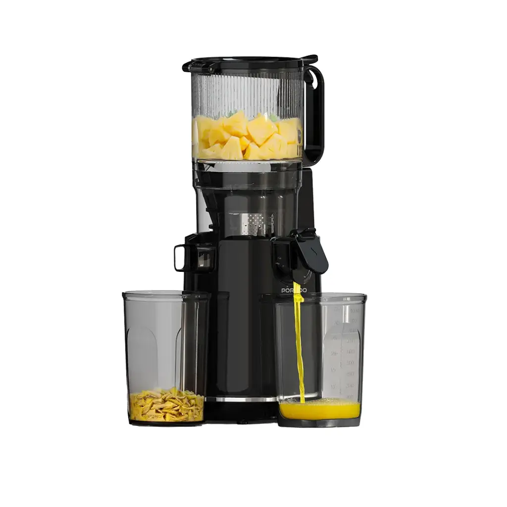 Porodo Lifestyle Cold Press Slow Juicer 250W - Black