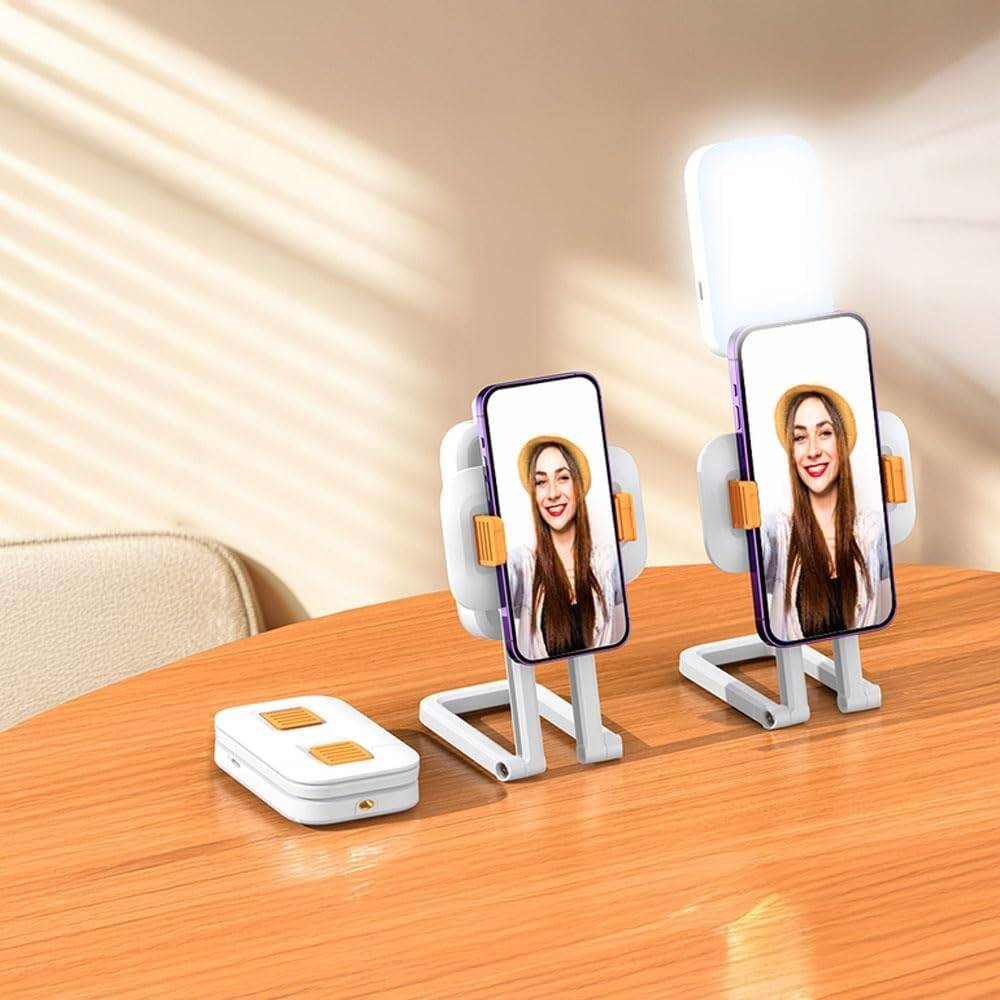 Porodo Lifestyle Portable Ultrathin Pocket RBG Phone Holder 1000mAH Type-C