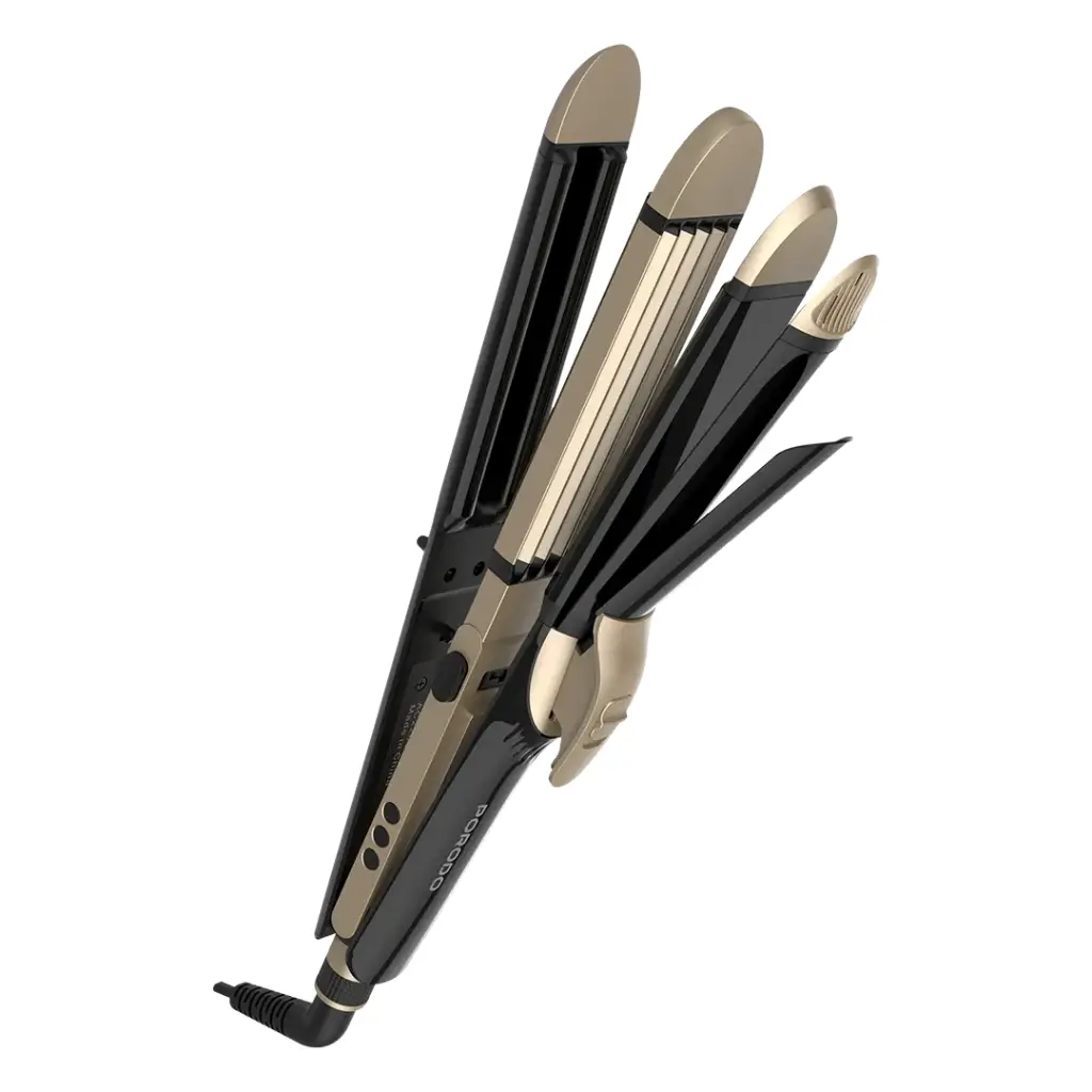 Porodo 4-in-1 Hair Curler