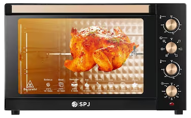 Spj 150l Electric Oven 2800w With 360° Rotisserie Inner Lamp 70–250°c Temperature Control Oven-Spj-Eow-Br150l04