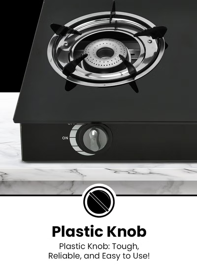 Spj 2 Burner Automatic Gas Stove With 6mm Tempered Glass Top Iron Beehive Burners Spj-Tt-Glx2003