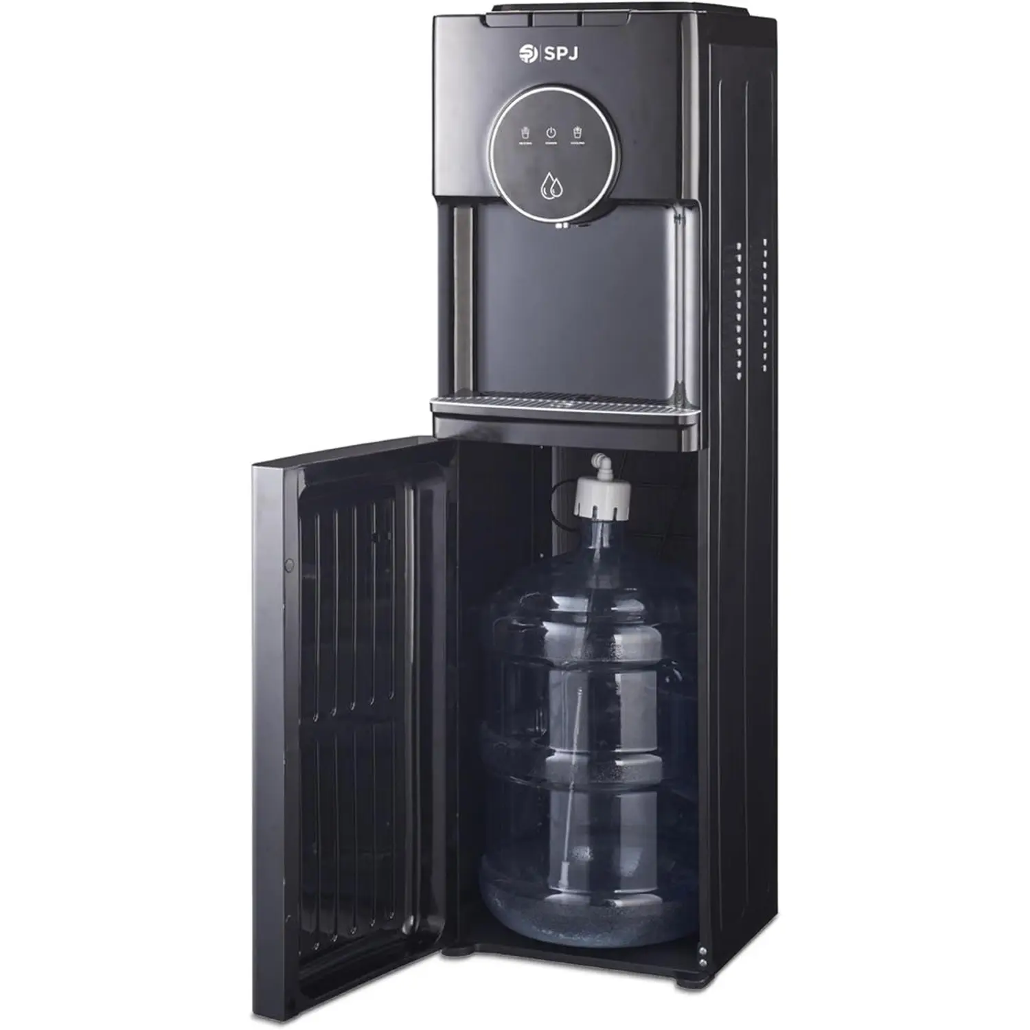 Spj 18.9l Bottom Loading Water Dispenser Hot Cold & Normal Water Cooler Child Safety Lock Spj-Wdbx-Bl007