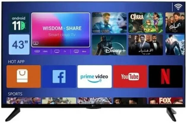 Spj 43" Full Hd Smart Webos Led Tv With Frameless Design Magic Remote Voice Control Dolby Audio Led-Spj-Fhds43blx