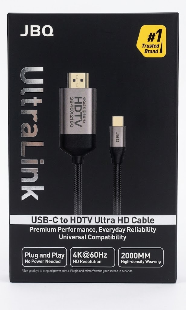 JBQ ULTRALINK USB-C TO HDTV HD CABLE A428912