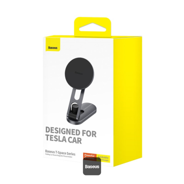 Baseus T-Space Folding Metal Car Series Magnetic Car Phone Holder