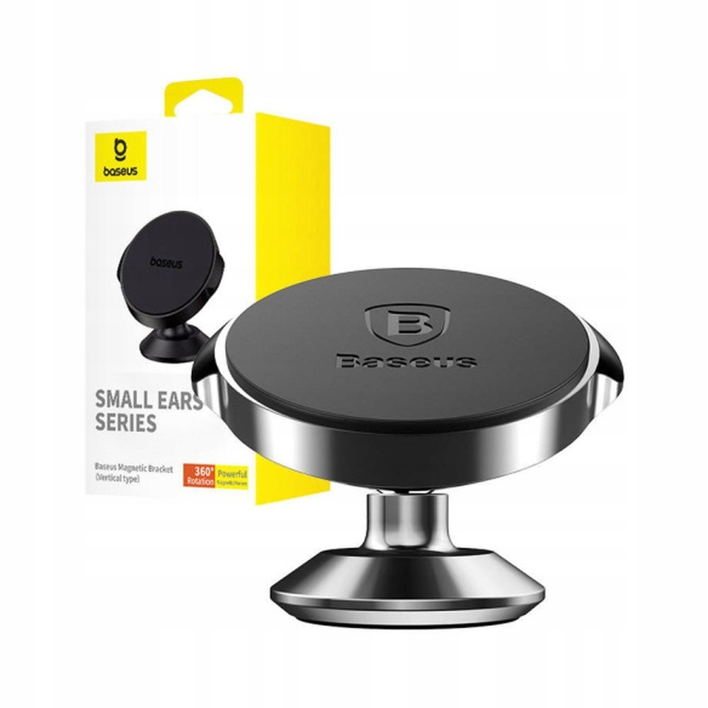 Baseus Small Ears Series Magnetic Bracket Car Phone Holder Black