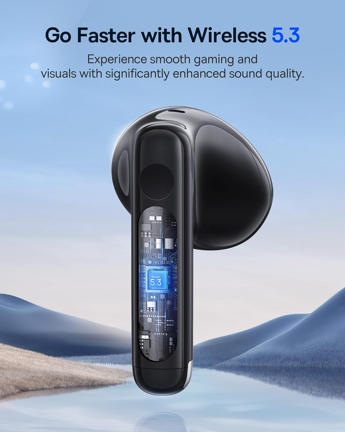 Baseus Bowie E13 True Wireless Earphones Galaxy Black‏