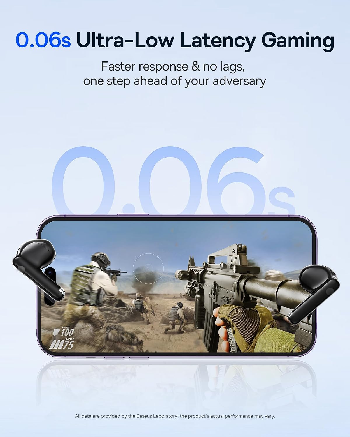 Baseus Bowie E13 True Wireless Earphones Galaxy Black‏