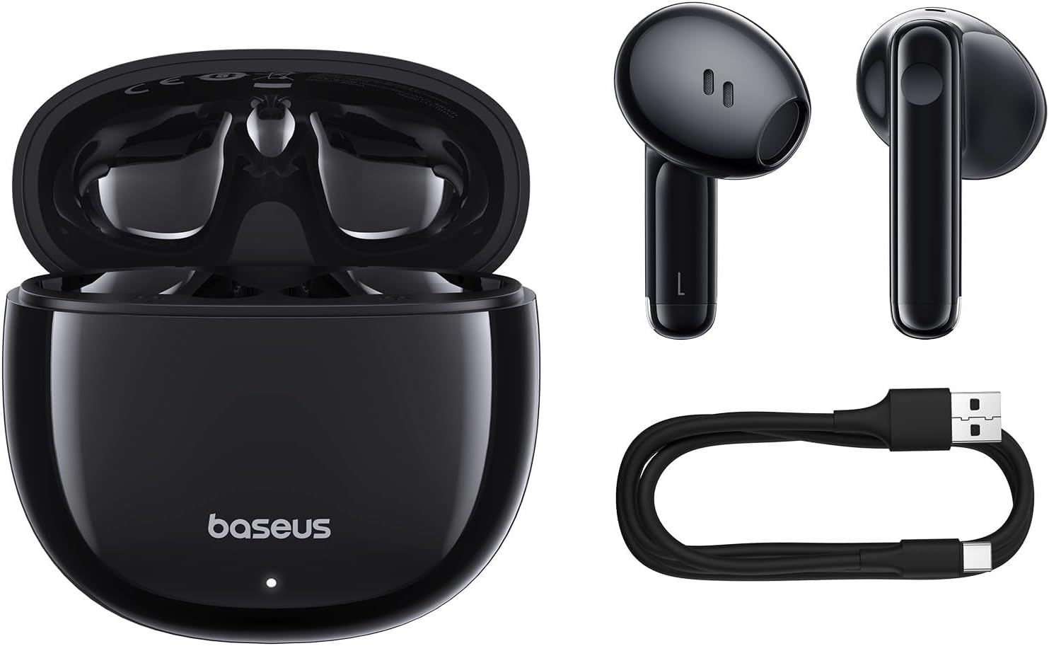 Baseus Bowie E13 True Wireless Earphones Galaxy Black‏