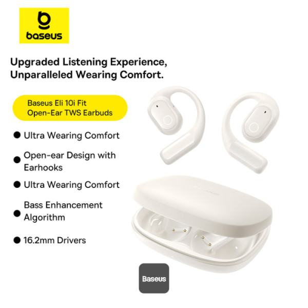 Baseus Eli 10i Fit Open-Ear TWS Earbuds Air
