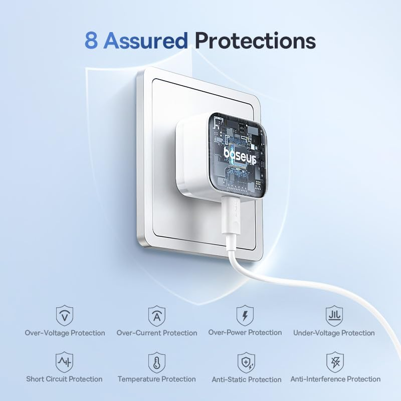 Baseus Palm Fast Charging  Type-C to Type-C Data Cable 1M