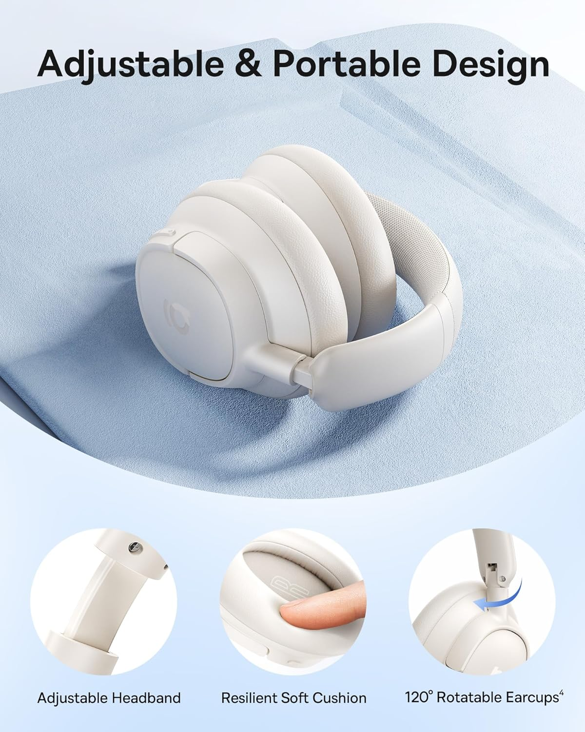 Baseus Bass BH1 NC Wireless Noise Cancelling Headphones‏